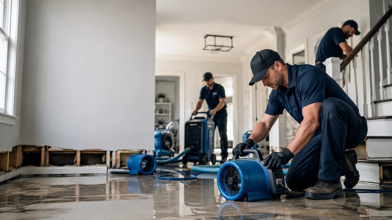 Water Damage Restoration in Spurger, TX near me